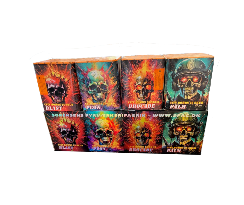 CITY-BOMBS 4x25 SKUD